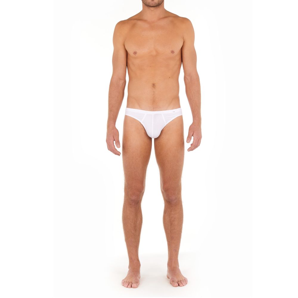 Мужские трусы слипы белые HOM TENCEL SOFT Comfort Micro Briefs 402463_400003