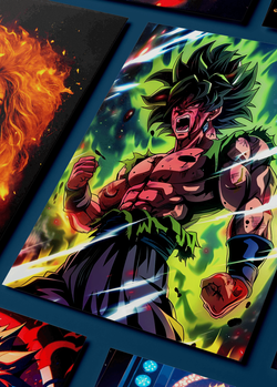 Картина на стену на металле от MetallSubArt "Драгонболл"