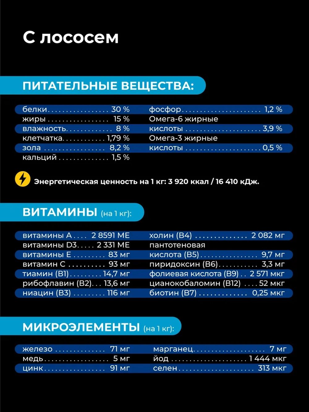 Корм для кошек породы Рэгдолл, с лососем, 5 кг