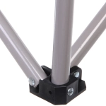 Кресло складное до 120 кг, 98*90*70 см, чёрный, ТуристМастер