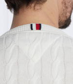 Свитер CLASSIC CABLE Tommy Hilfiger - белый(MW0MW33132)