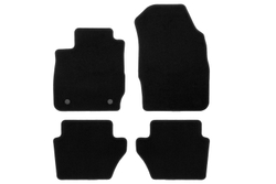 Коврики в салон для FORD Fiesta 3D 2008-2013, 2012-2019, хэтчбек, 4 шт. (текстиль) KLEVER01162301200K