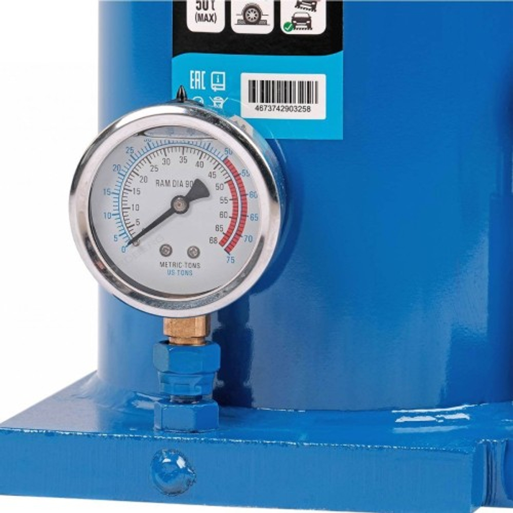 Домкрат бутылочный NORDBERG N31150 двухплунжерный, 50 т