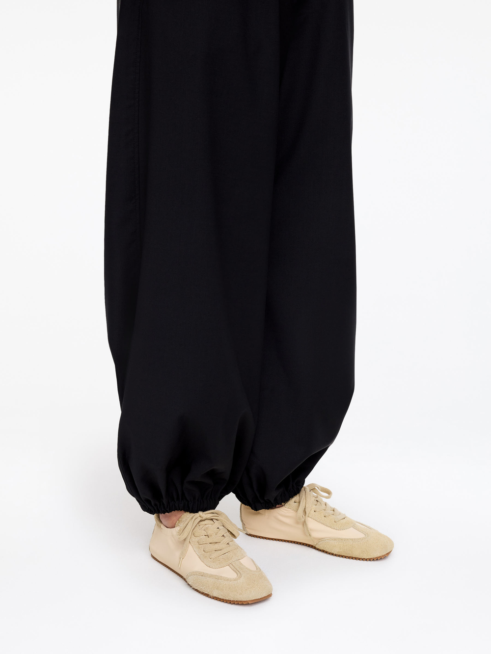 ARKET КРОССОВКИ В СТИЛЕ РЕТРО, БЕЖЕВЫЙ