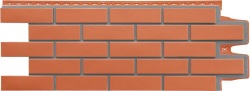 Фасадная панель Grand Line Клинкерный кирпич Design терракотовый, 1уп/10шт