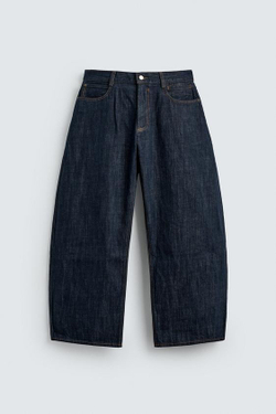 ZARA ДЖИНСЫ BALLOON FIT, ИНДИГО