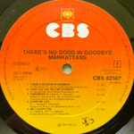 Manhattans ‎– There's No Good In Goodbye (Голландия 1978г.)