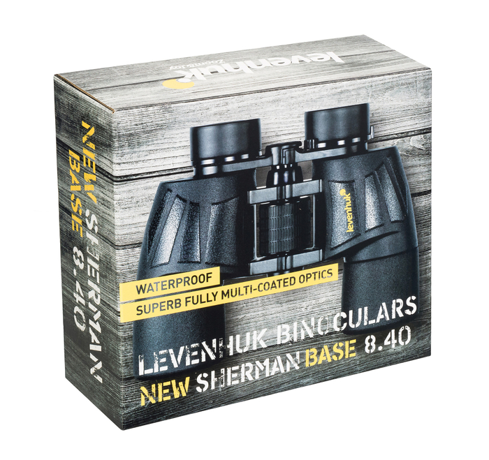 Бинокль Levenhuk New Sherman BASE 8x40