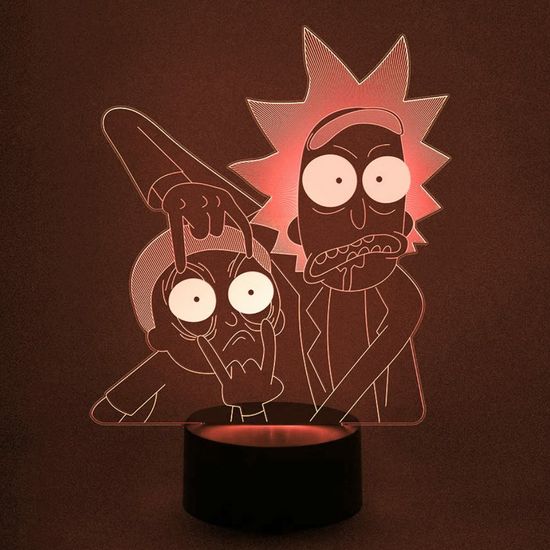 3D лампа Рик и Морти