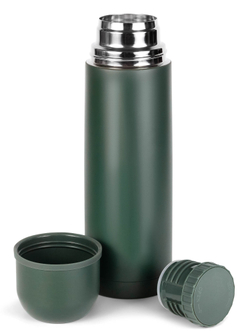 Термос Relaxika 101 (0,75 литра), хаки (без лого)