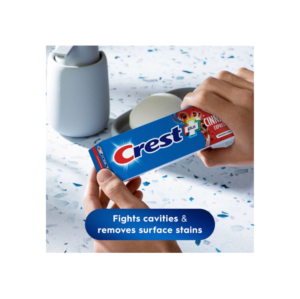 Зубная паста Crest Complete Whitening Plus Cinnamon со вкусом корицы 5.4 oz