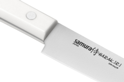 Нож кухонный для нарезки 19.6см Samura Harakiri белая рукоять