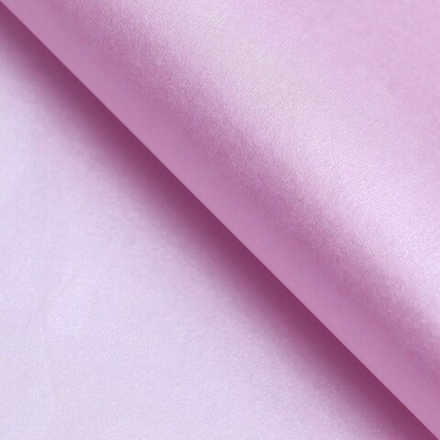 Бумага упаковочная тишью, "Жемчужная", сиреневая, 50 х 70 см