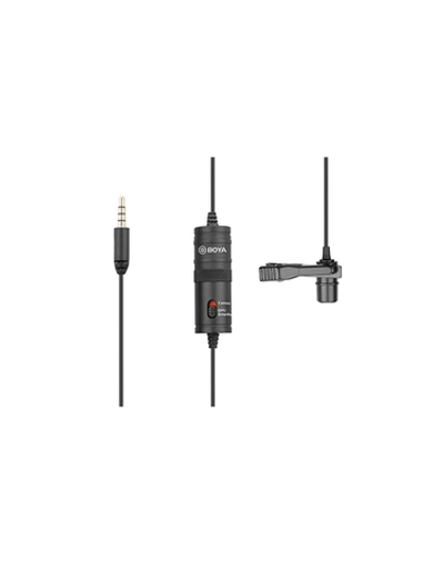 Микрофон петличный BOYA Jack 3.5 mm (BY-M1)