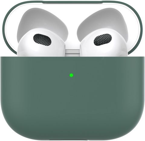 Чехол силиконовый Deppa Ultra Slim для AirPods 3 (D-47321) 1.3мм Зеленый