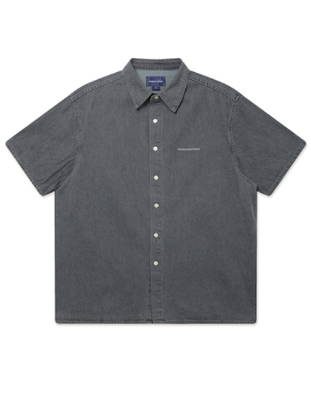Мужская Рубашка Washed Denim