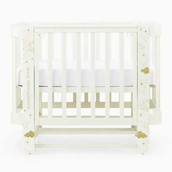 Кроватка-трансформер Happy Baby Mommy Love Молочная