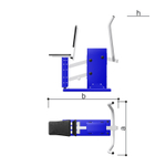 Уличный тренажер «Тяга к груди» Romana 207.37.05