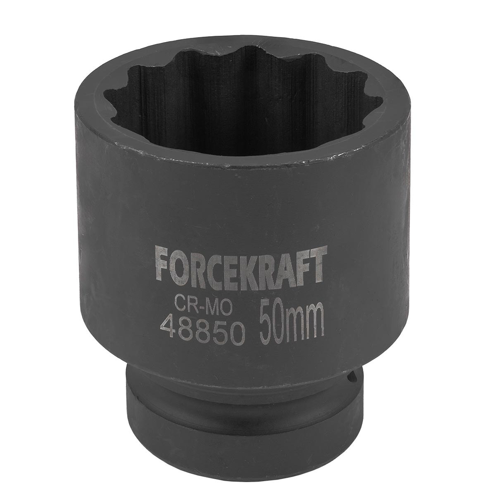 Головка ударная 1'', 50мм (12гр.) FORCEKRAFT FK-48850
