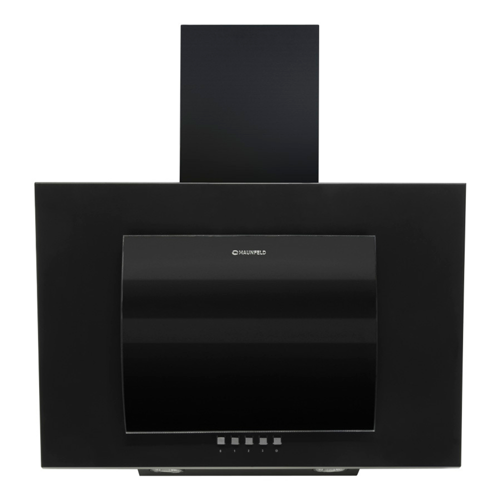 Кухонная вытяжка MAUNFELD Tower Round 50 черный фото 3