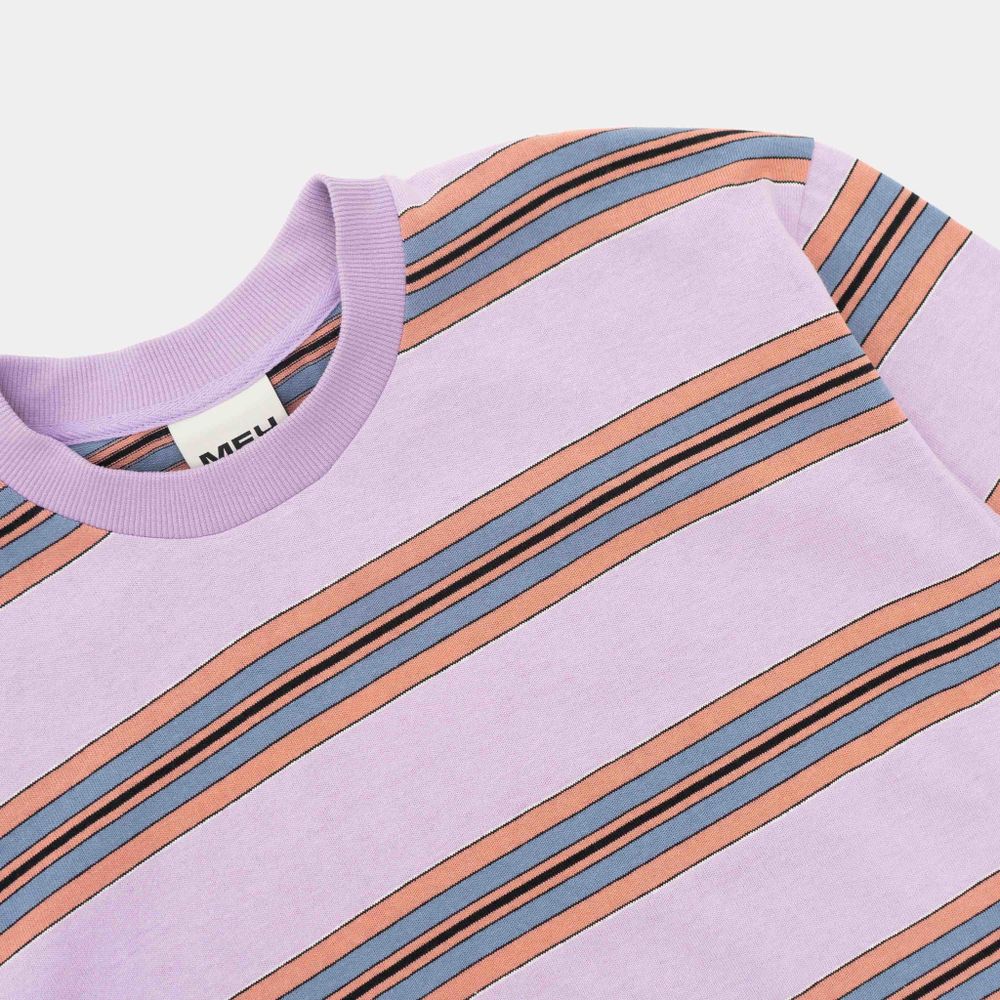 Лонгслив Меч SS23 Stripes Lavander/Stone/Pumpkin