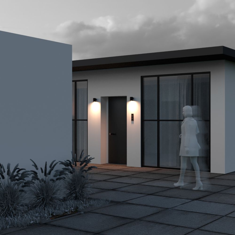 Уличный архитектурный светодиодный светильник Maytoni Shim O303WL-L5GF3K