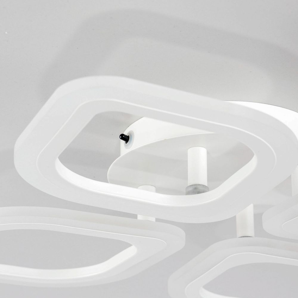 Citilux Ромби CL236040R LED Люстра с пультом Белая