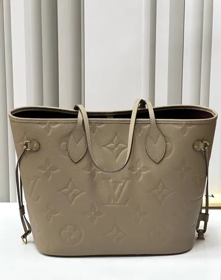 Сумка Louis Vuitton Neverfull MM бежевый