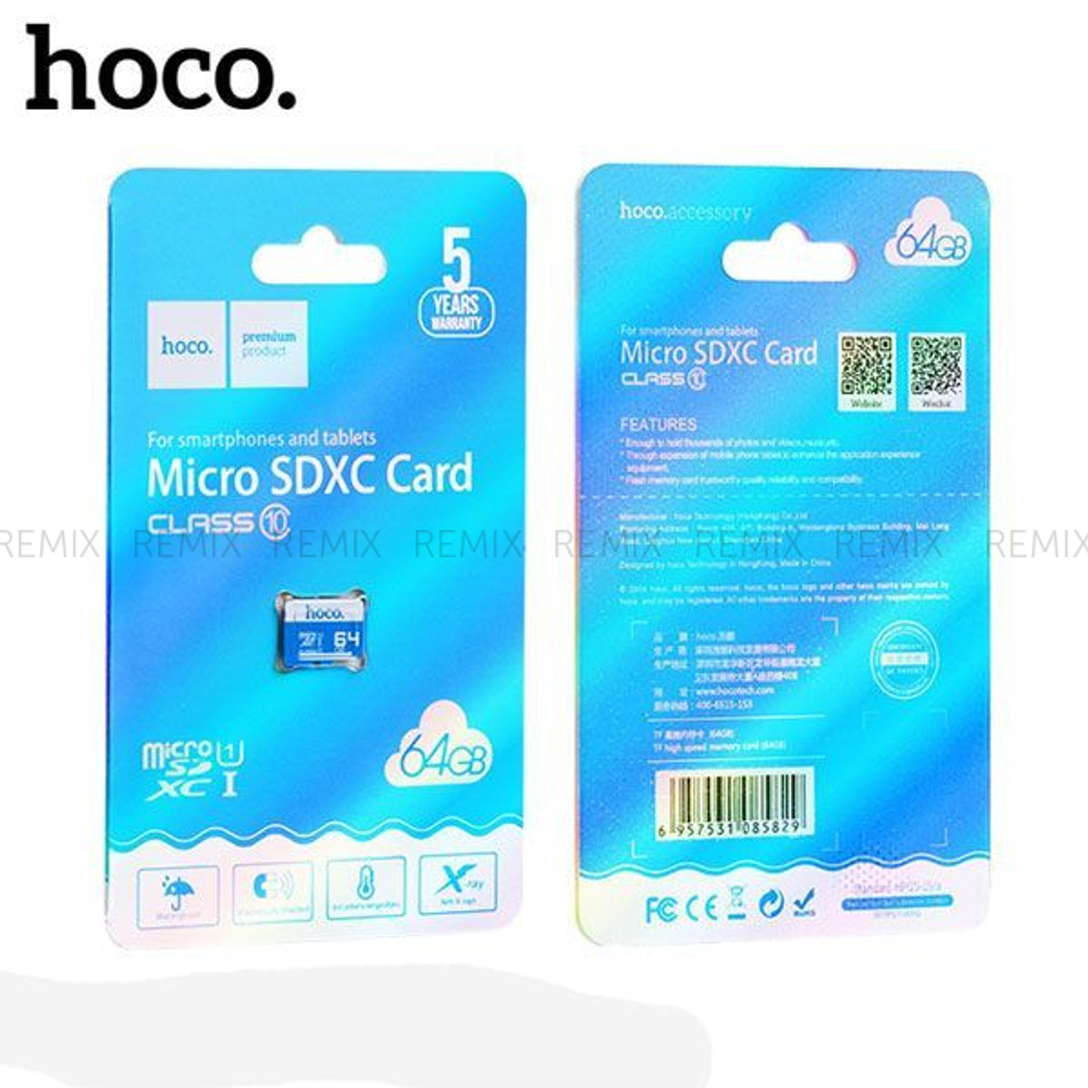 Micro SD TF Hoco 64Gb