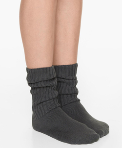 Oysho Хлопковые носки, графитовый