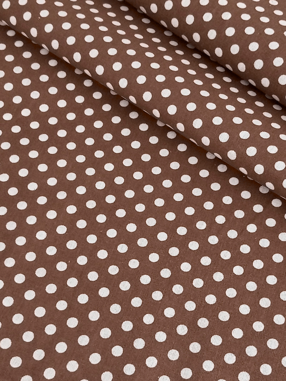 Ткань бязь плательная, рис. " Горох 6 мм", ширина 150 см, арт. 110