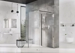 Душевое ограждение Ravak WALK-IN CORNER 120x90 стекло прозрачное/профиль черный