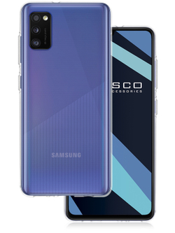 Чехол ROSCO для Samsung Galaxy A41 оптом (арт. SS-A41-TPU-TRANSPARENT)