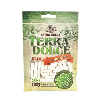Фильтры для сигарет "Terra Dolce" 6mm Slim Celulose 120шт