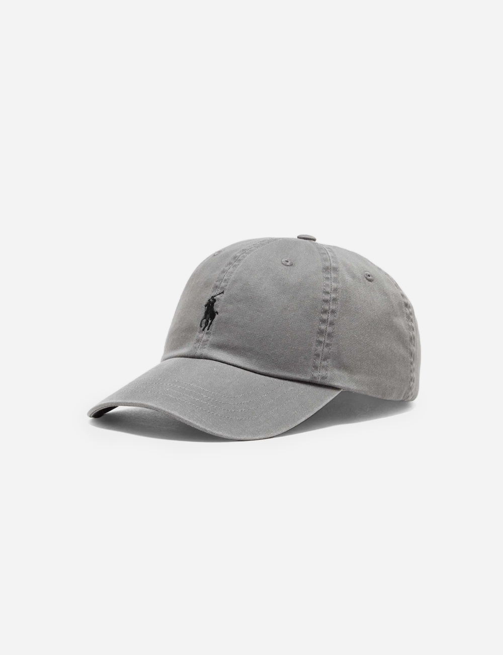 Бейсболка Polo Ralph Lauren Logo-embroidered Baseball Cap "Grey"