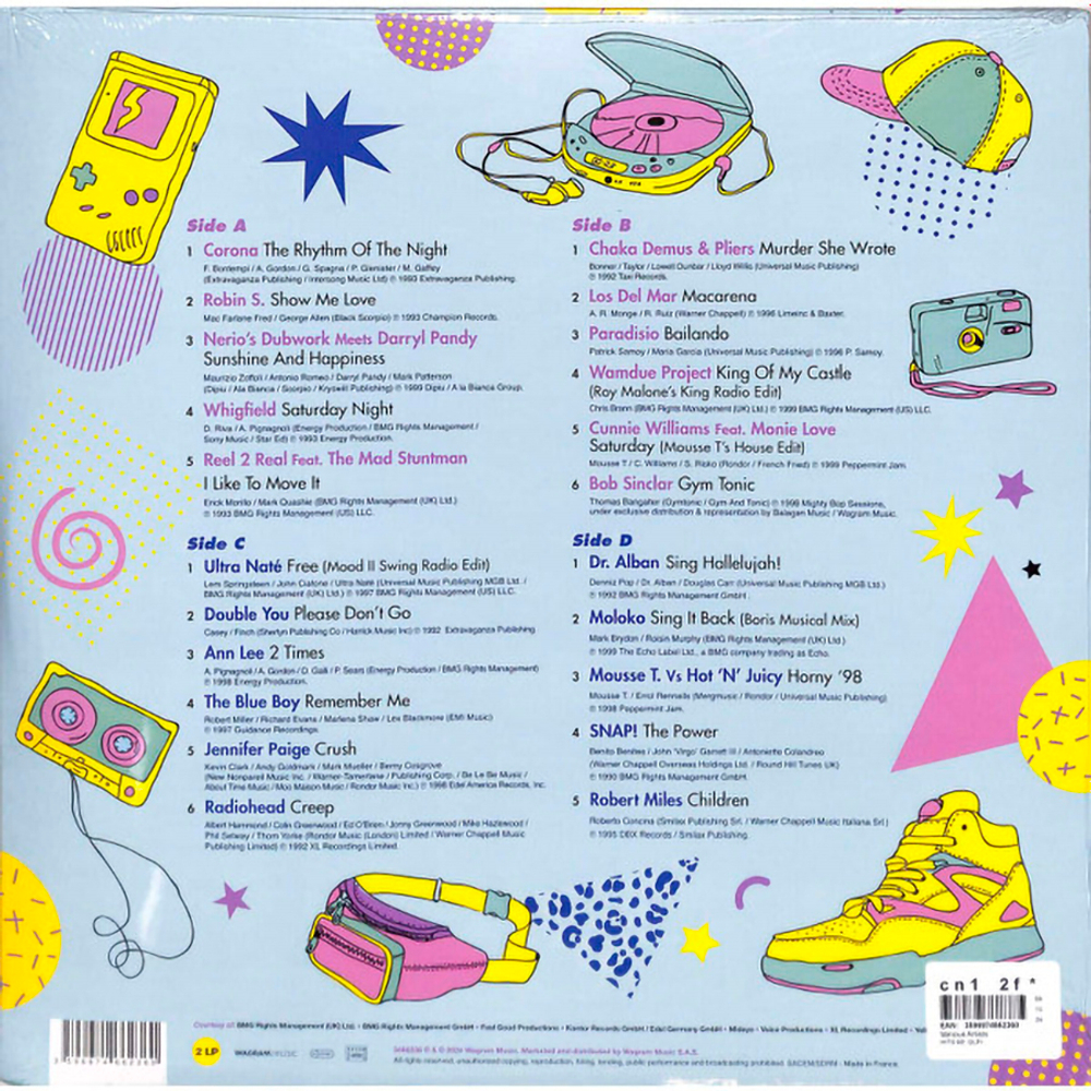 Сборник / Hits 90's (2LP)