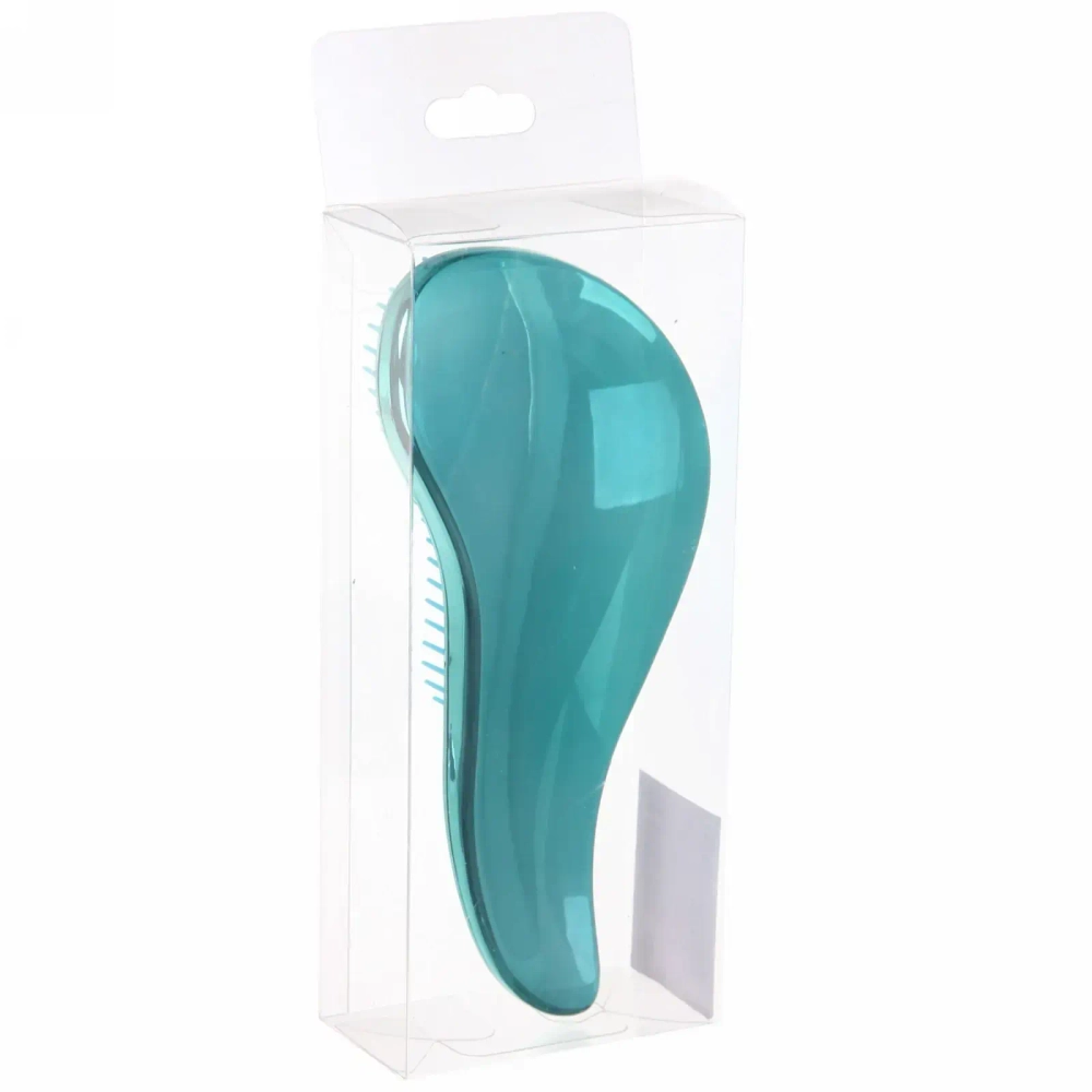 Расческа массажная компактная «Your Style», цвет голубой, в коробке, 14,5см●