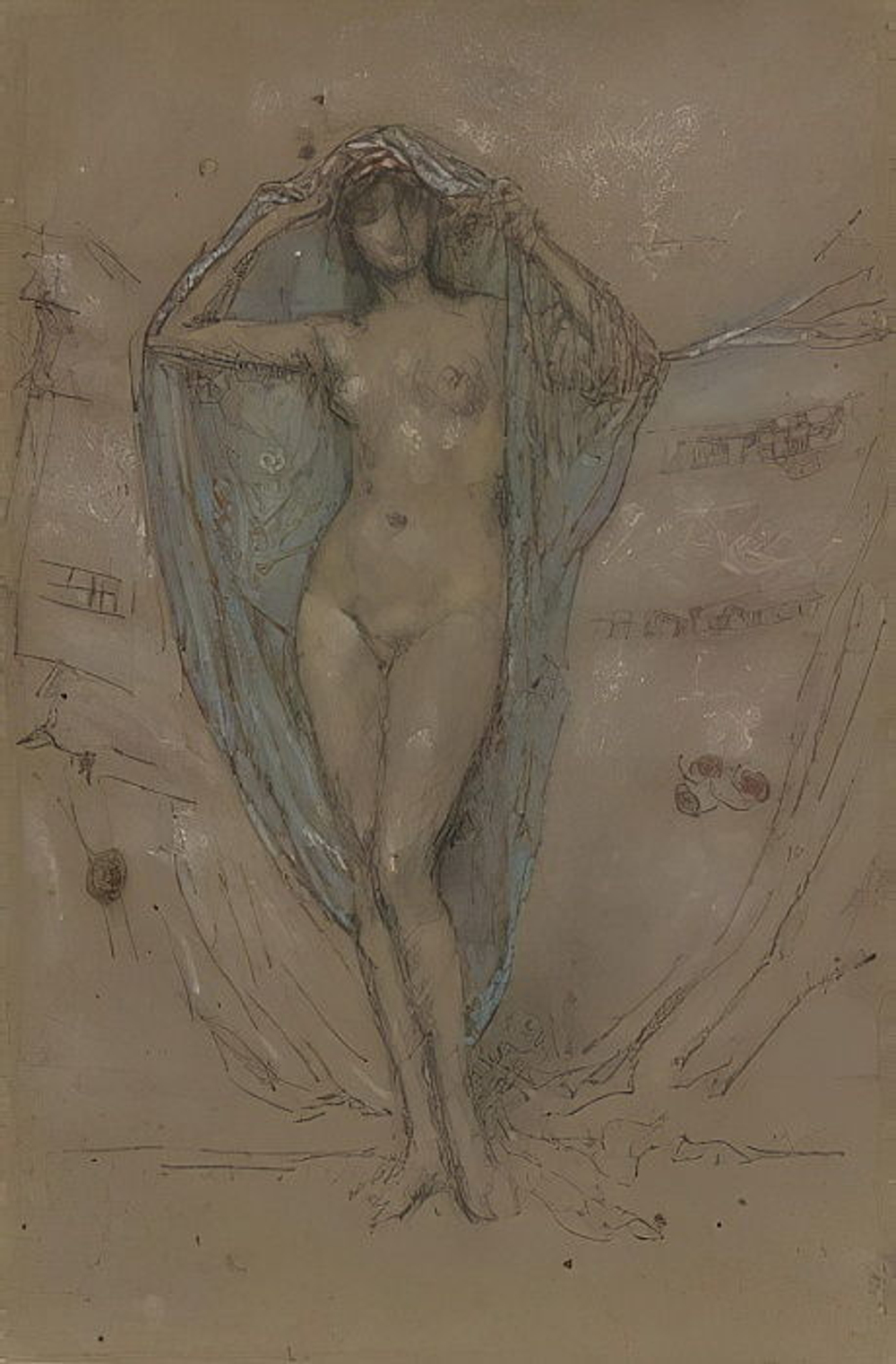 James Abbott McNeill Whistler - эротическое искусство художника Джеймса Эбботта Макнила Уистлера. 16+