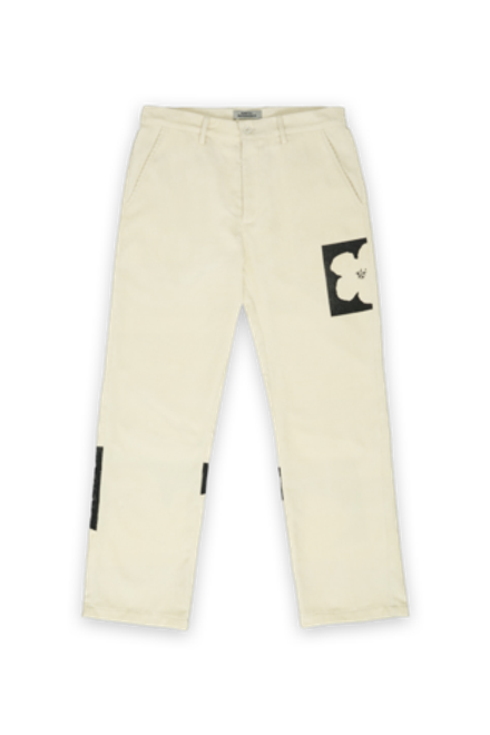 Брюки ER "Flower" Velvet Pants