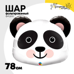 Шар Фольгированный Панда голова (Ассорти)