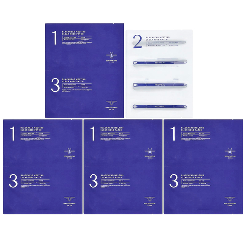 MEDIHEAL, Патчи для носа, тающие от угрей, 1 набор