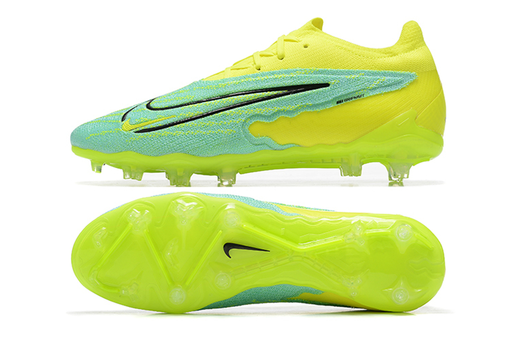 Бутсы Nike Phantom GX Elite FG (Желтый+зеленый)