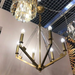 Люстра Cloyd LIMNOR C6 / Ø61 см - латунь (арт.10349)