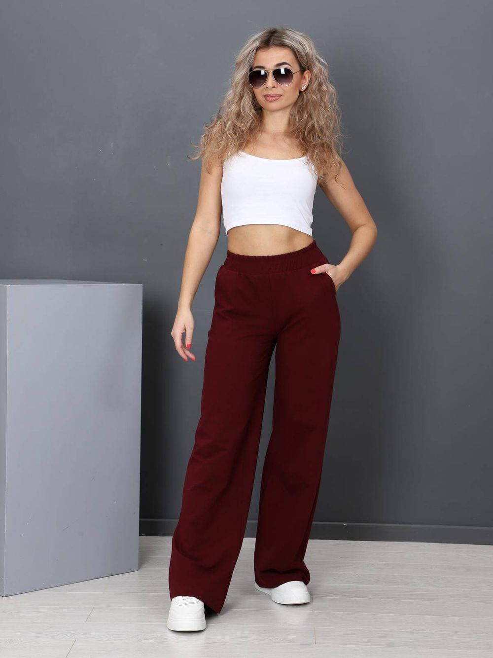 Каньон - брюки бордовый Iv-capriz (Акция)