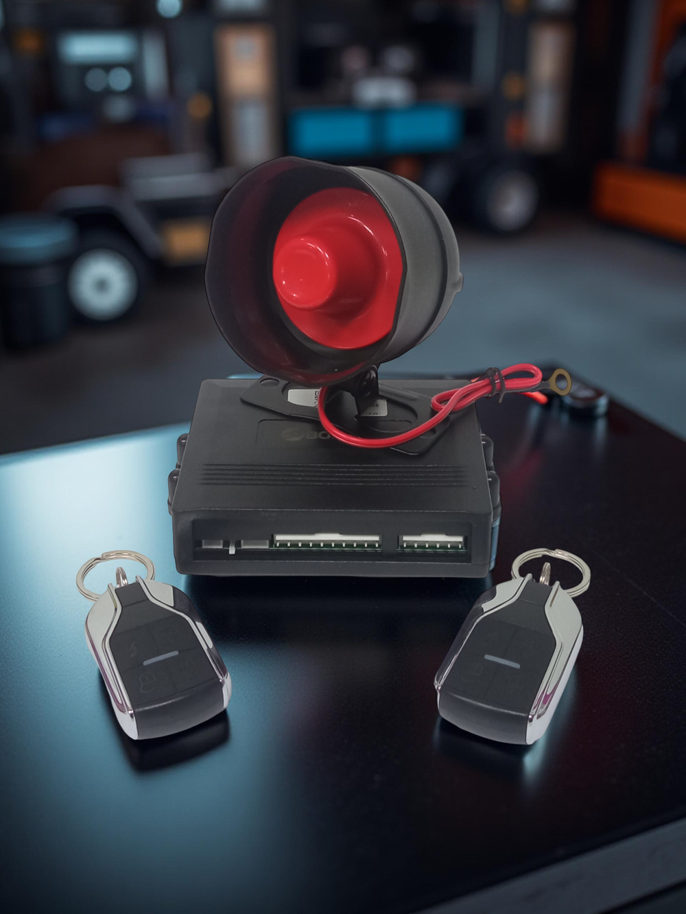 Автосигнализация с сиреной "Набор" Bluetooth Bos-Mini G6099BT