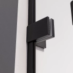 Душевая дверь Veconi Premium Alassio B AL-140-00-B-C4 140 стекло прозрачное осветленное/профиль черный матовый