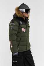 КУРТКА МУЖСКАЯ ПУХОВАЯ VIRUS BATZZILLA ARMY