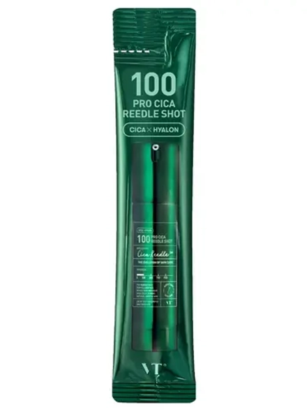 VT Cosmetics Сыворотка с микроиглами и центеллой для чувствительной кожи Pro Cica Reedle Shot 100 2 мл х 10 шт