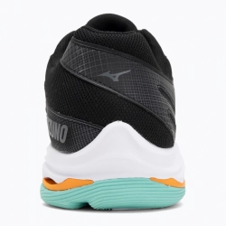Кроссовки волейбольные Mizuno Wave Voltage 2 black/tangelo/ice green