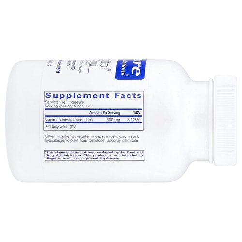 Pure Encapsulations, Niacitol®, 500 mg, 120 Capsules